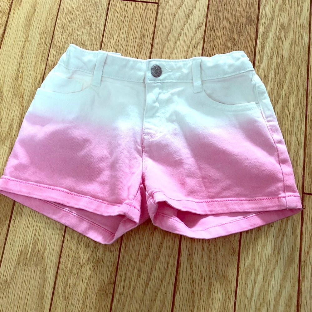 Girls pink ombré shorts Gymboree